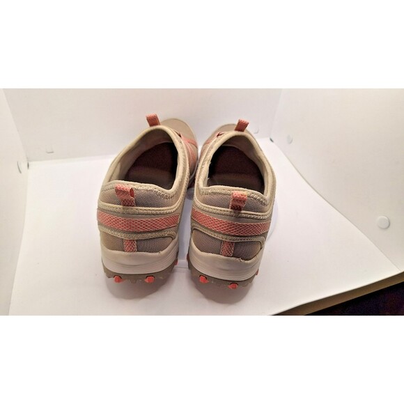 Skechers Womens Seager Hiker Shoes Sz 9 Taupe/Pink Vegan Memory Foam Slip On - Picture 6 of 8